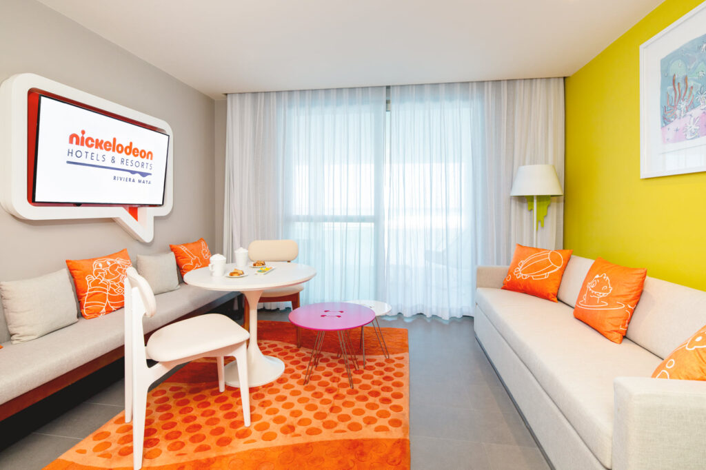 Habitación de lujo Hotel Nickelodeon Riviera Maya