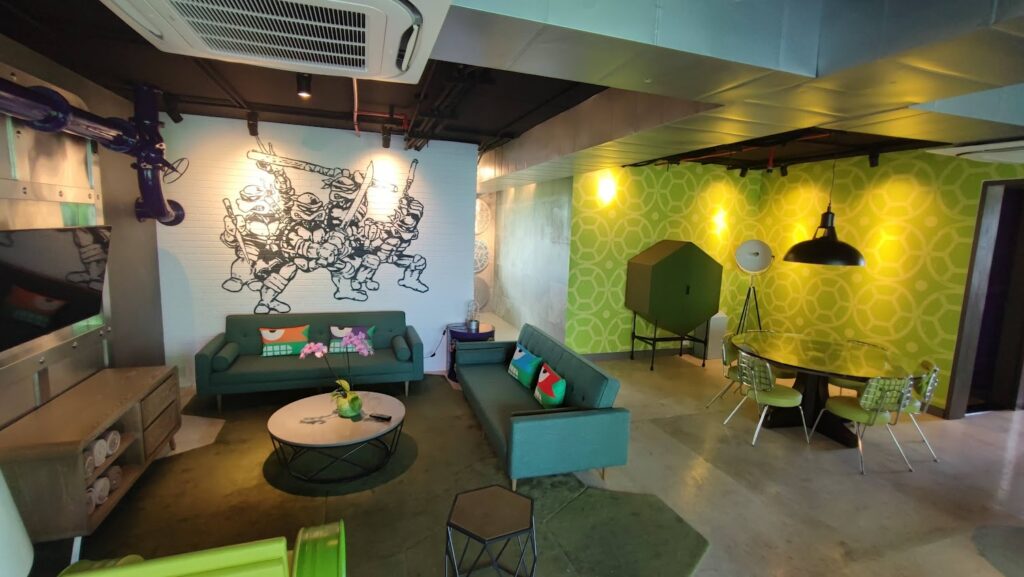 lair suite las tortugas ninja