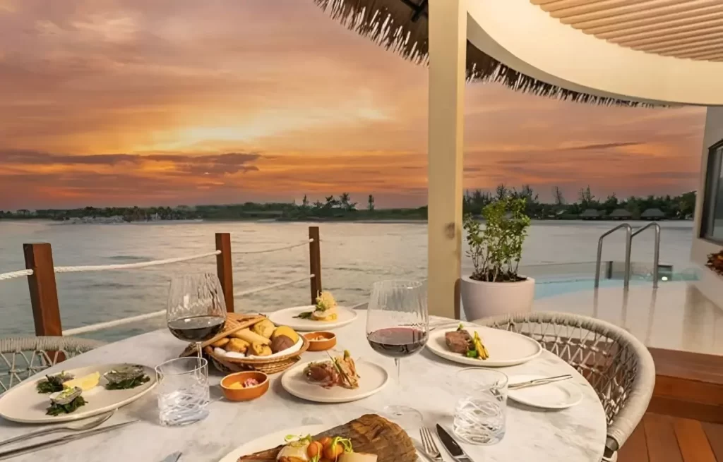 Palafitos Cancun Two bedroom presidential cena