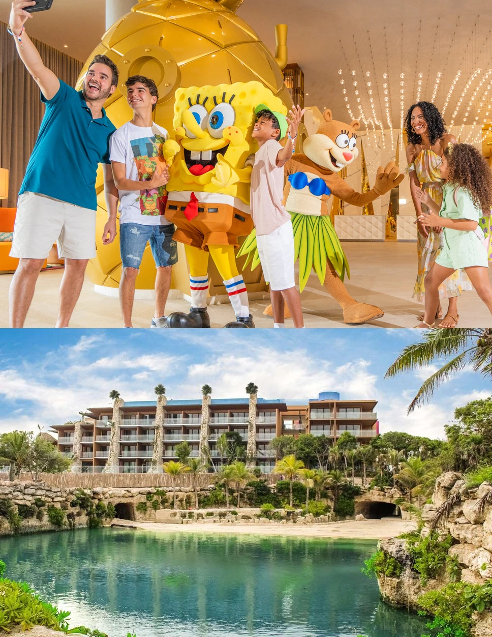 xcaret vs nickelodeon